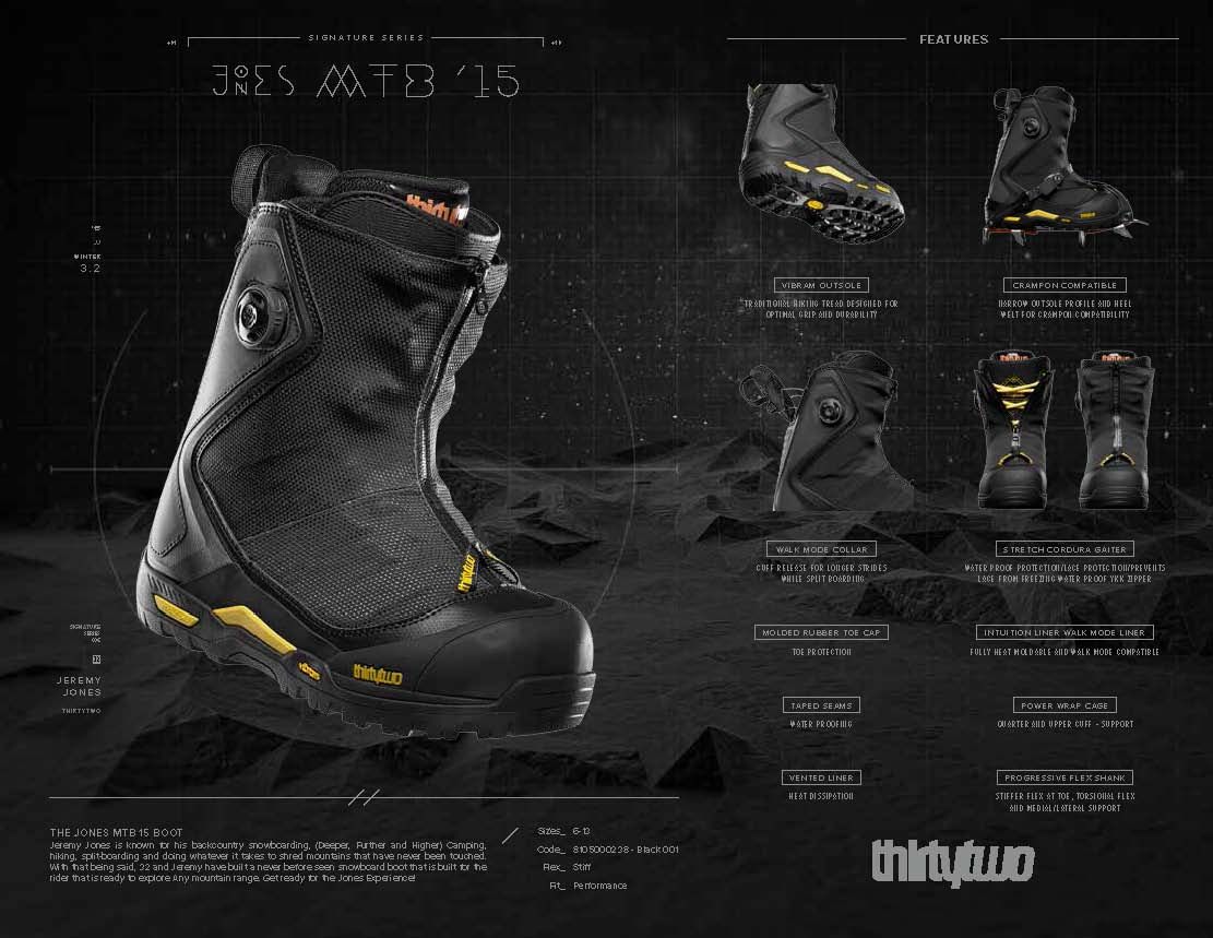 Jones MTB 15 Boot