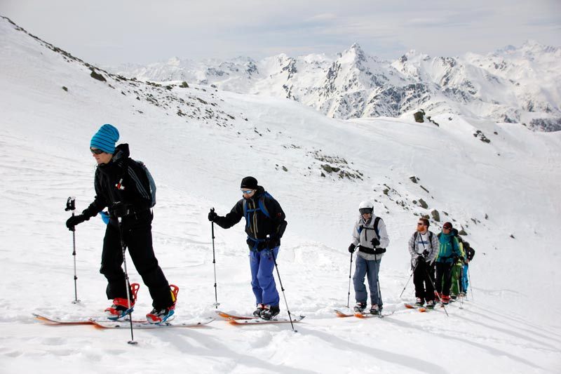 Touring 2 es geht weiter splitboard touring im Großglockner Gebiet 2