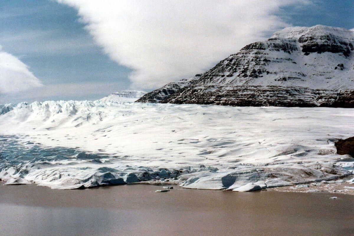 Cook Glacier - Kerguelen (1983). Photo courtesy of B.Navez. CC BY-SA 3.0 Cook Glacier - Kerguelen (1983). Photo courtesy of B.Navez. CC BY-SA 3.0