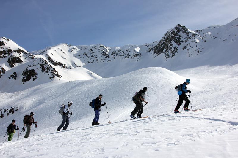 Touring 3 es geht weiter splitboard touring im Großglockner Gebiet 3