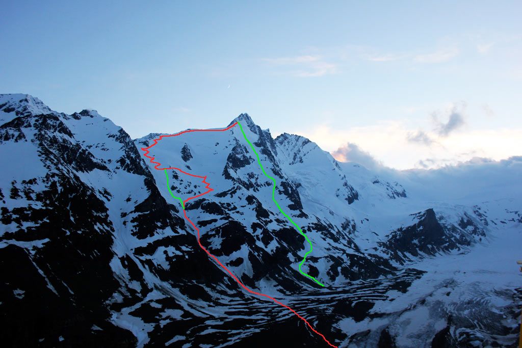 Splitboard Summer Session, Großglockner