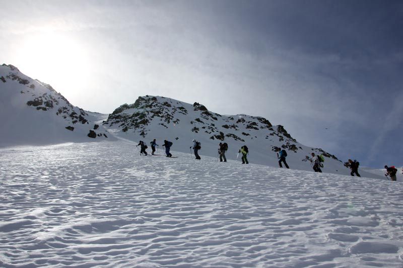 Mit dem Splitboard zum Roten Kogl Kals Mit dem Splitboard zum Roten Kogl Kals