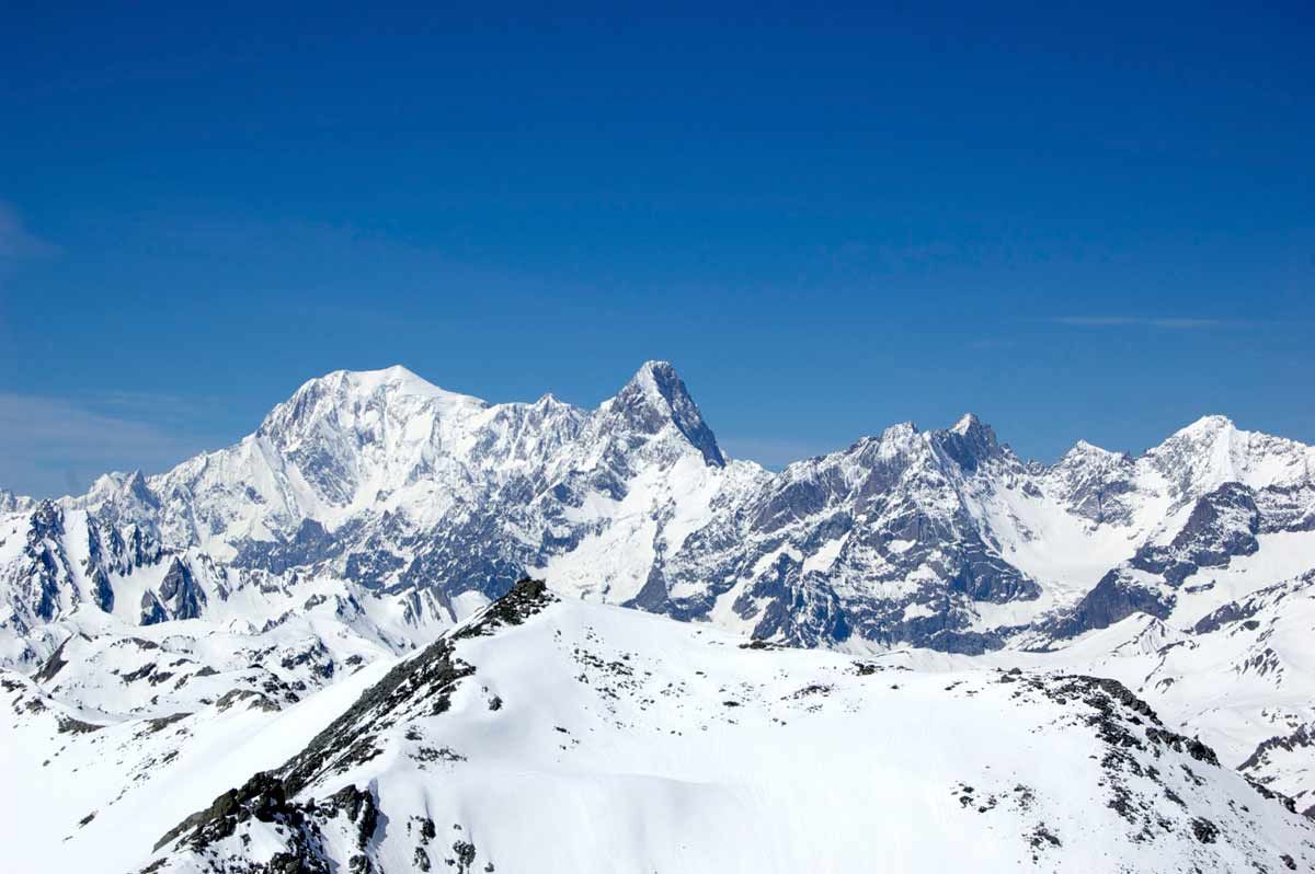 Mont Blanc Panorama Mont Blanc Panorama