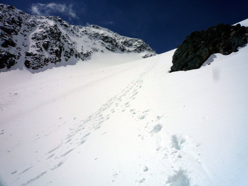 Splitboard Großglockner Blick zur Kapelle Splitboard Großglockner Blick zur Kapelle