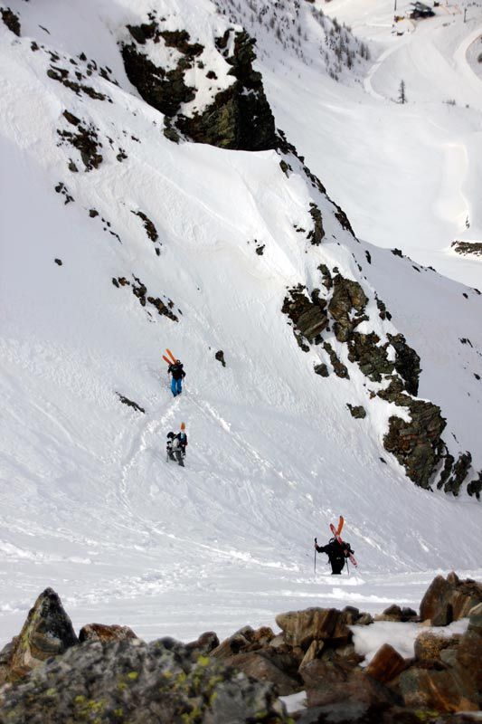 Die Boards am Rucksack geht es weiter die boards am rucksack