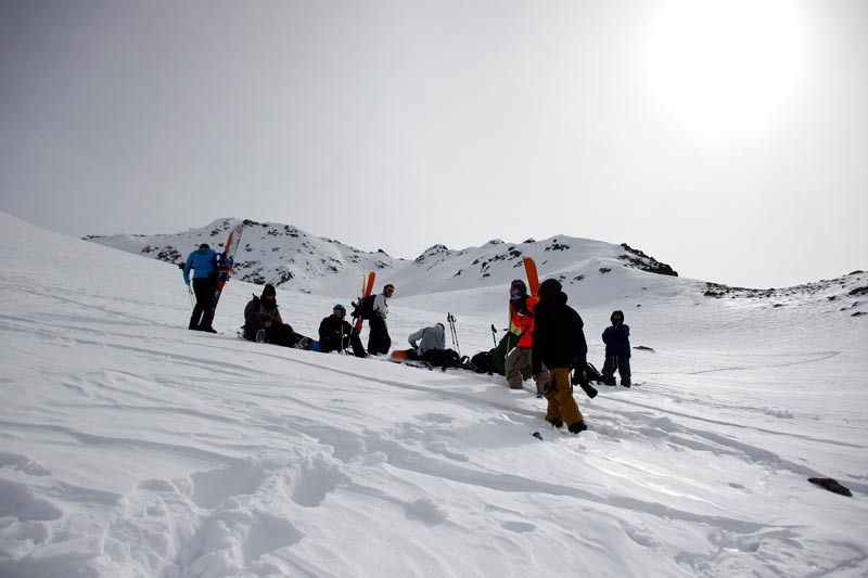 Frühstücksplatzl am Roten Kogl pause und ein snack am hochplateau