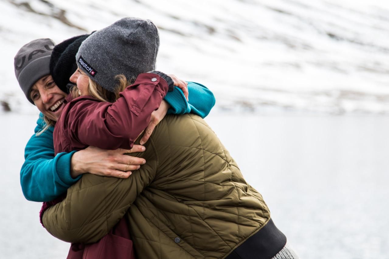 Big hugs and happiness