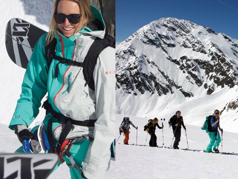 Aline Bock über Splitboarding und Risikomanagement Aline Bock über Splitboarding und Risikomanagement