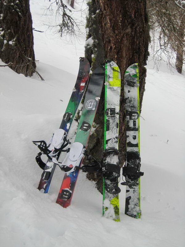 Amplid Morning Split & Elan Waverider Splitboard 2014 Splitboards 2014 Amplid Elan