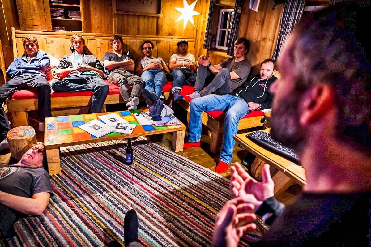 The view from the presentator The view from the presentator