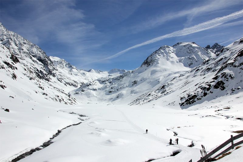 Bedingungen und Location Check Amberger Hütte