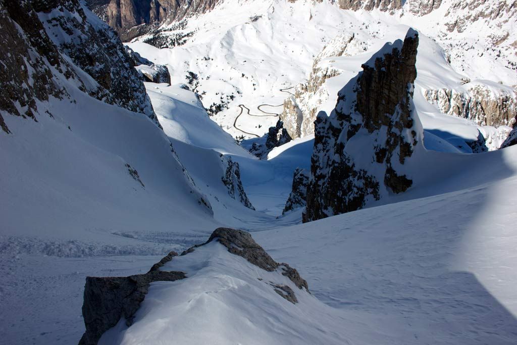 Einfahrt Val Culea Oberer Teil Val Culea