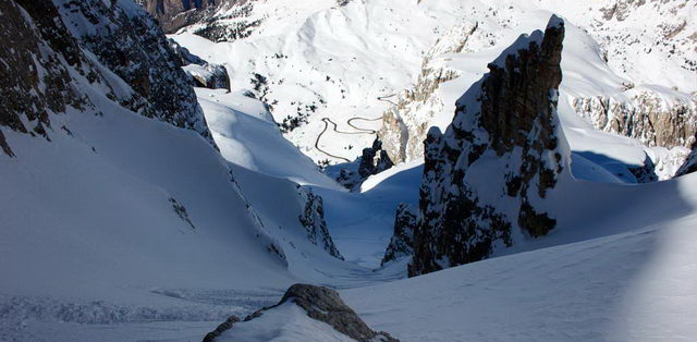 Splitboarding Dolomites
