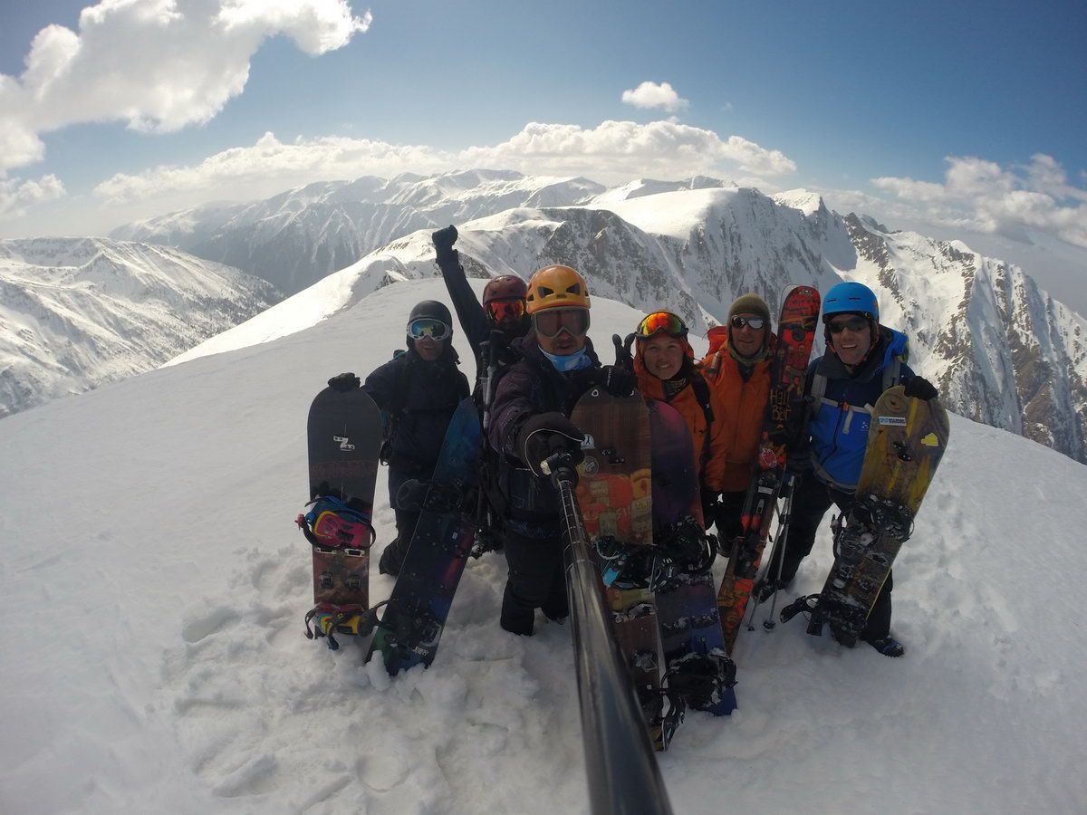 Splitboarding in Rumänien - Fagaras