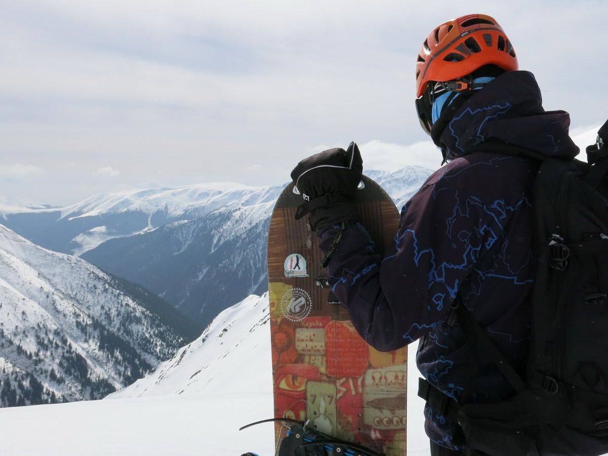 Splitboarding in Rumänien - Fagaras