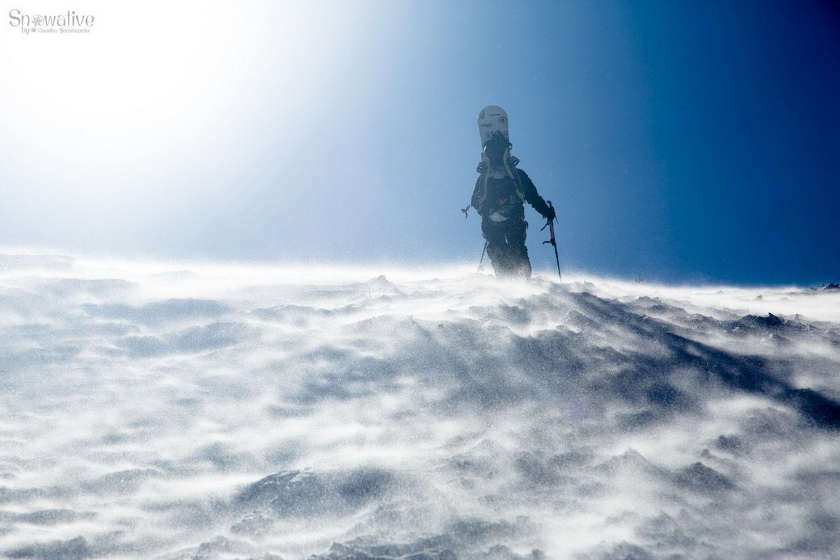 Splitboarding in Rumänien - Fagaras
