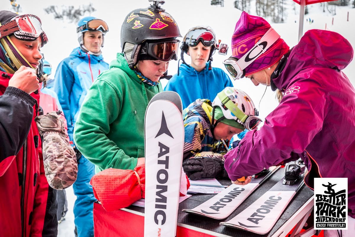 Freeski kids at Atomic Freeski kids at Atomic