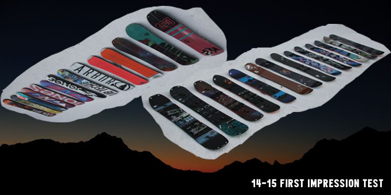First Impression Splitboard Test 2014-15