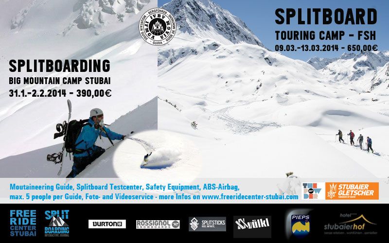 Splitboard Camp mit Freeride Center Stubai News