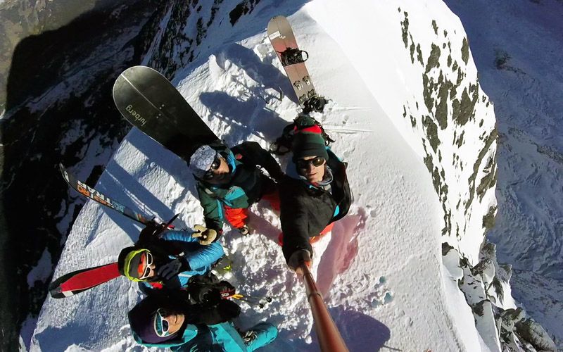 On top of the Eiger Westface On top of the Eiger Westface