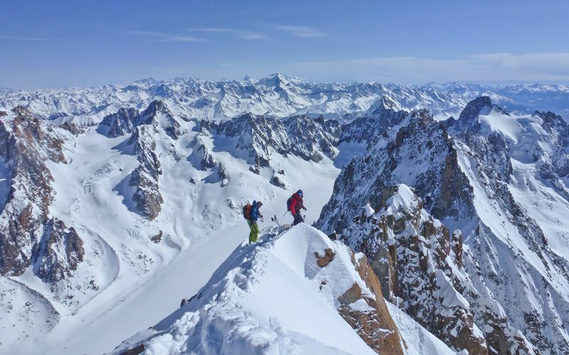 Grande Rocheuse Chamonix 4102m