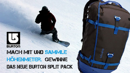 Gipfelrausch Challenge - Burton Split Pack News