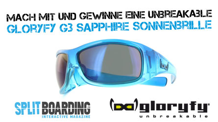 Gewinn eine Gloryfy G3 Sapphire Sonnenbrille!