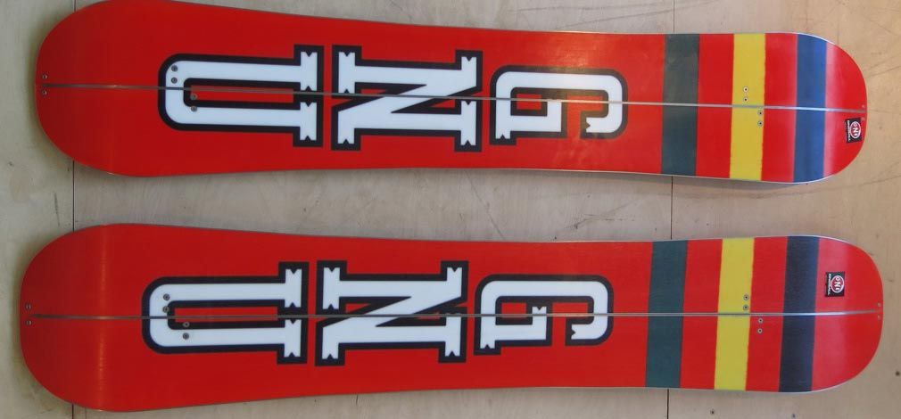 Gnu Splitbord Design 15-16 bases Gnu Splitbord Design 15-16 bases