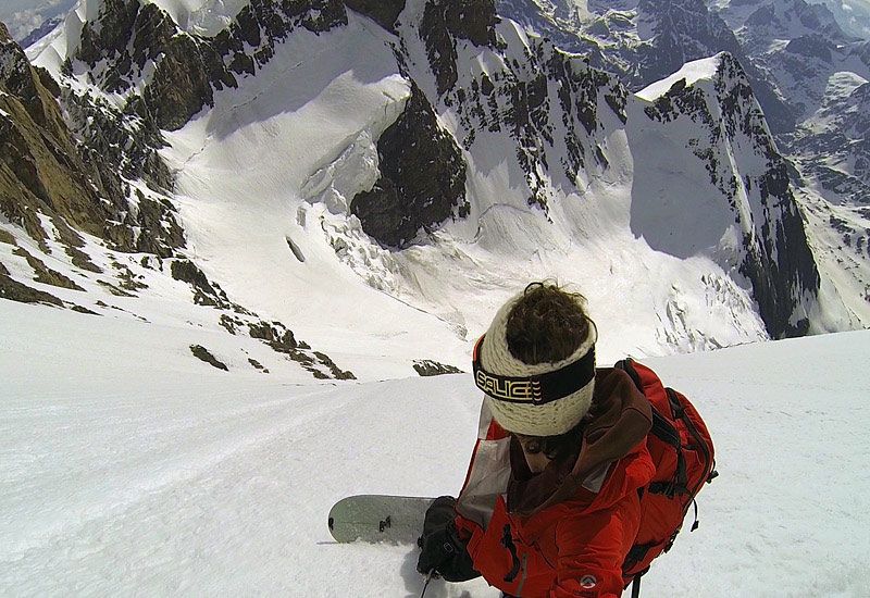 Grand Combin de Grafenière ( 4314 m.) Snowboarding trilogy