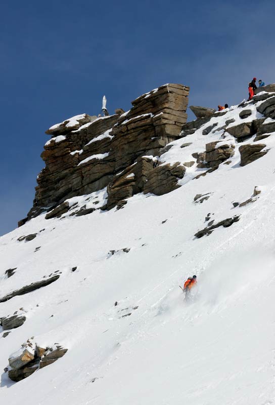 Gran Paradiso Gipfelabfahrt 