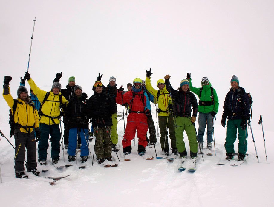 Jones Snowboards Group Pic