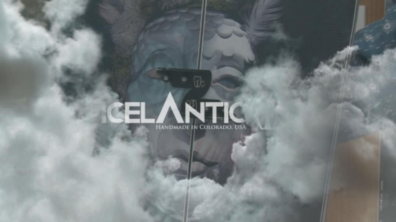 Kunst auf''m Brett: Icelantic Gemini 2014