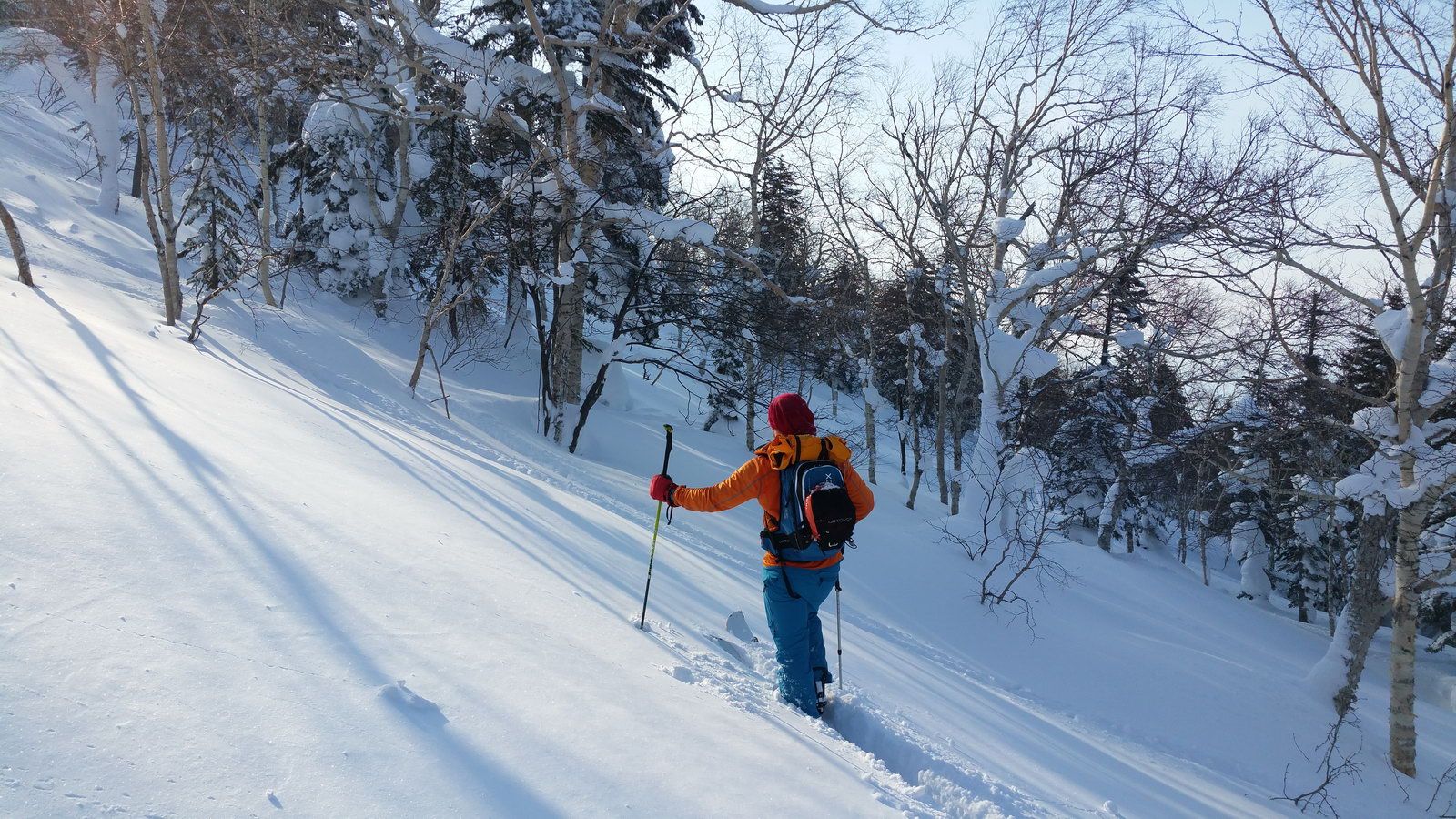 Splitboarding in Furano Japan Splitboarding in Furano Japan