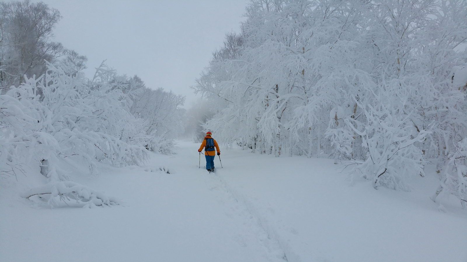 Splitboarding in Sapporo Japan Splitboarding in Sapporo Japan