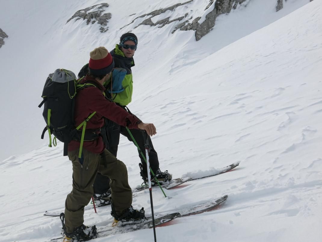 Splitboard Chat Jeremy und Patrick