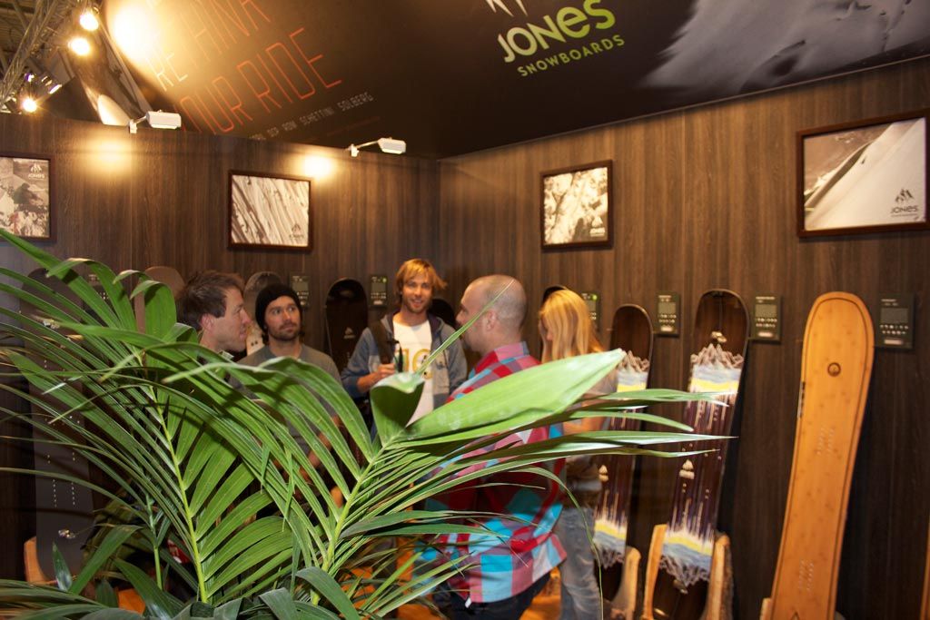 Friends Meeting at the Jones Booth Jeremy, Mitch, Bibi