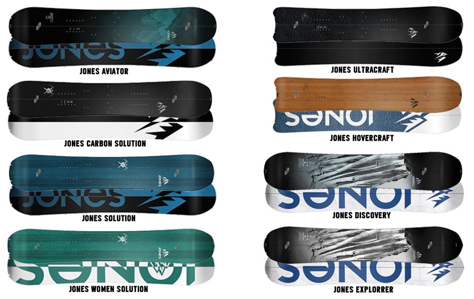 Jones Splitboard Quiver 15-16 Jones Splitboard Quiver 15-16