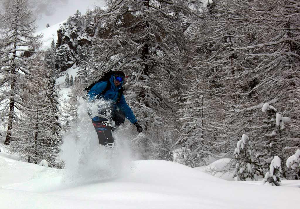 Jump around Splitboard jumpy pumpy