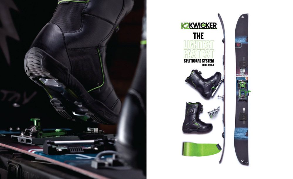 K2 Kwicker Step-In Splitboard System