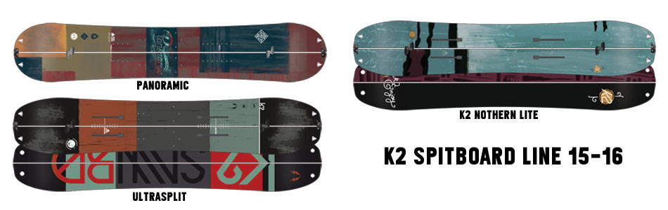 K2 Splitboard Models 15-16 K2 Splitboard Models 15-16