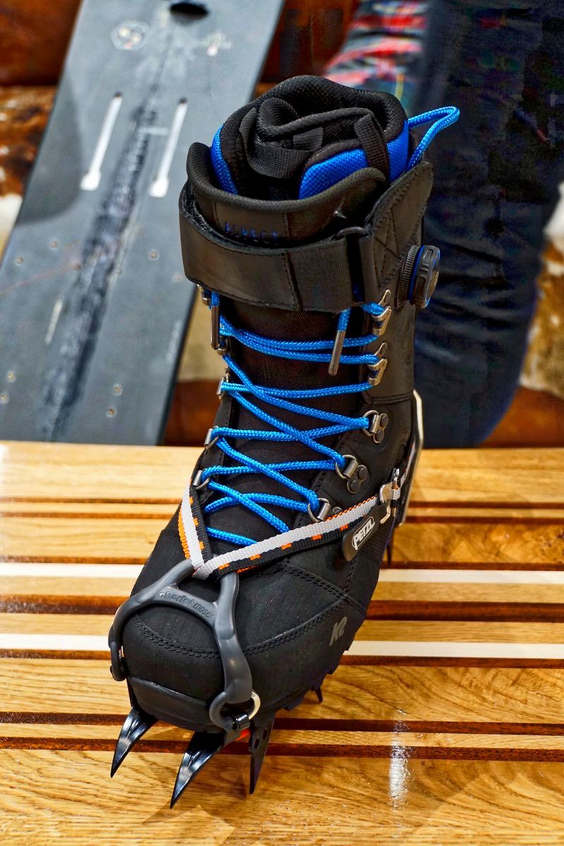 K2 Ascent boot mit Harscheisen K2 Ascent boot mit Harscheisen