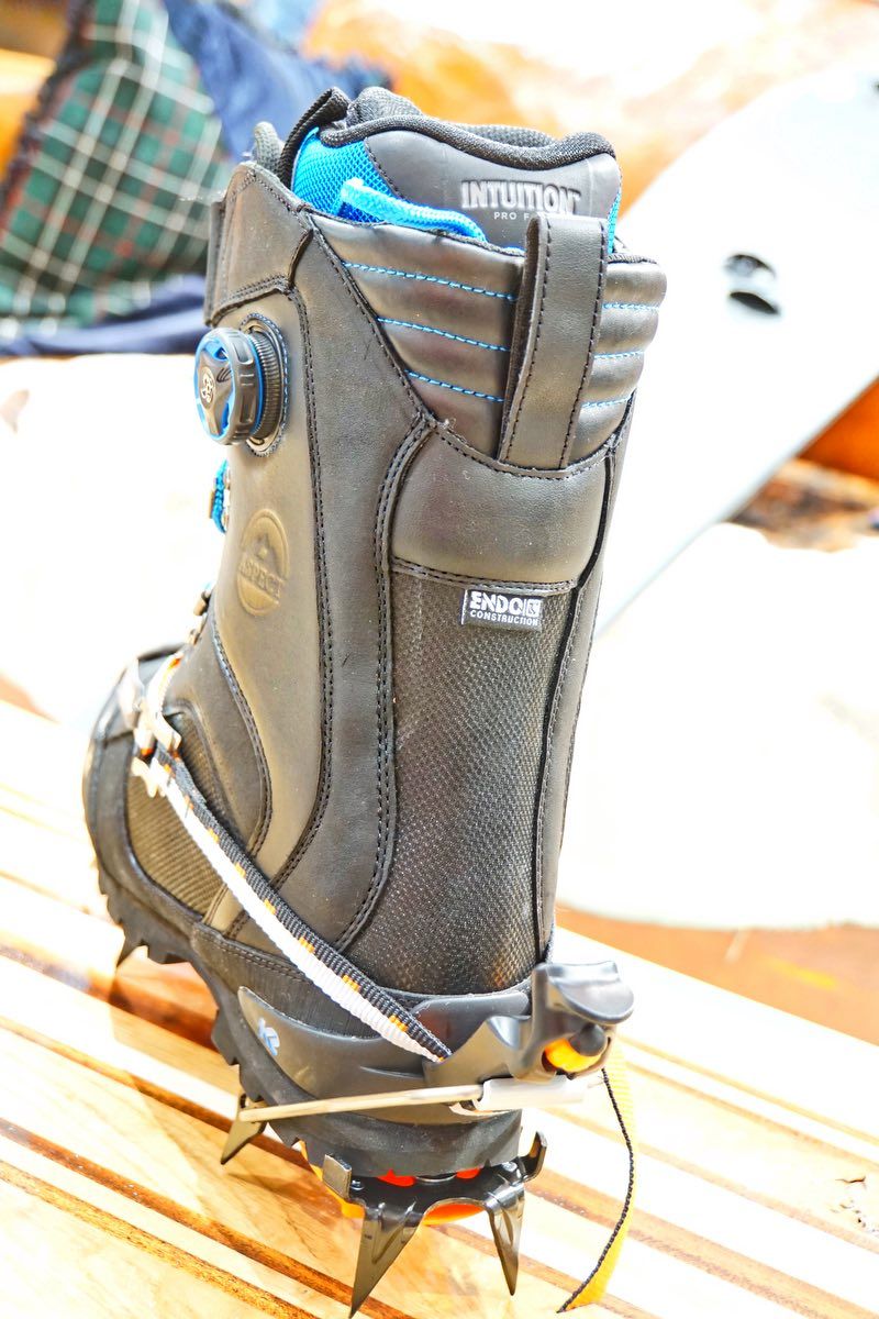 K2 Ascent boot mit Harscheisen back K2 Ascent boot mit Harscheisen back