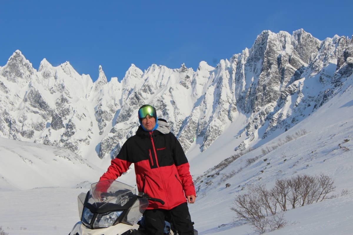 Kamtschatka mit dem Splitboard 8 Skidoo Access Kamtschatka