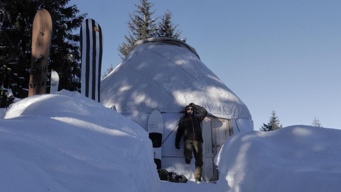 Yurte im 40tribes Basecamp