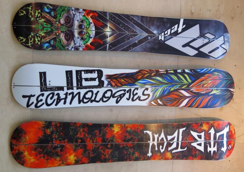 Lib Tech Splitboard Design 15-16 bases Lib Tech Splitboard Design 15-16 bases