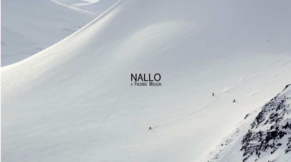 Splitboarding at Nallo - North Sweden