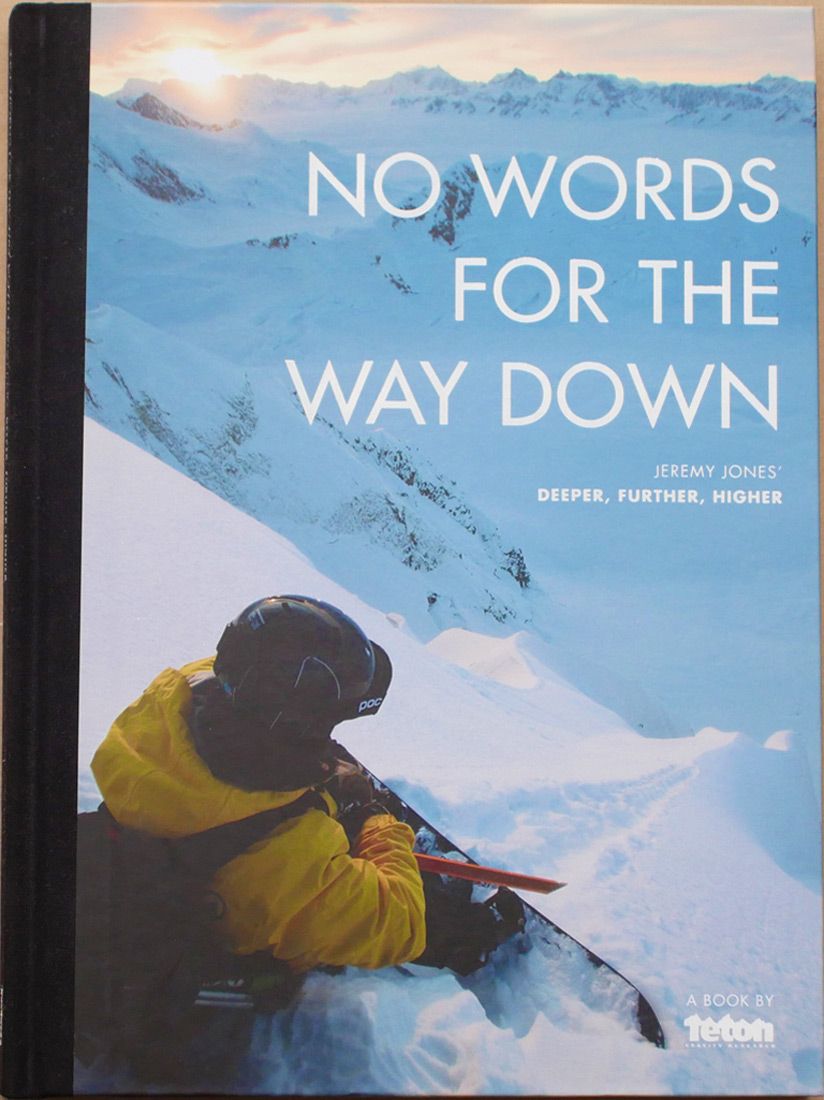 Buch - Jeremy Jones no words for the way down