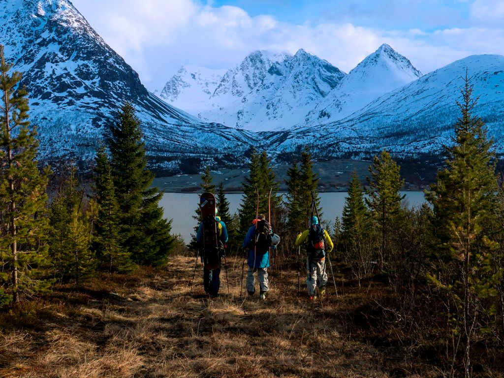 Splitboard Trip Norwegen - Am nächsten Tag