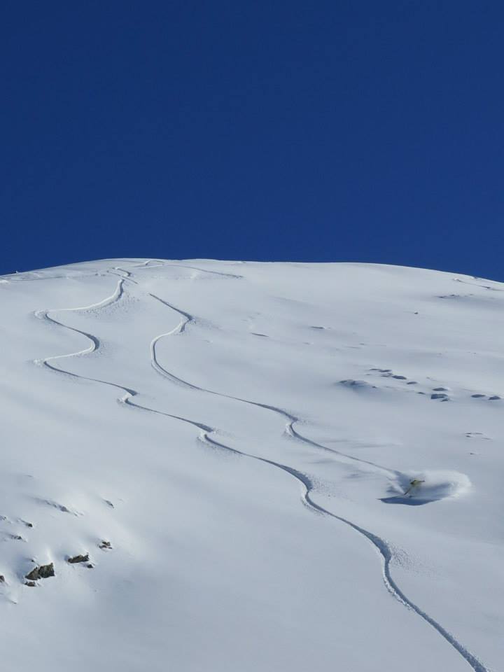 Mt Dobson backcountry, Kyle Miller in the whiteroom. Mt Dobson backcountry, Kyle Miller in the whiteroom.