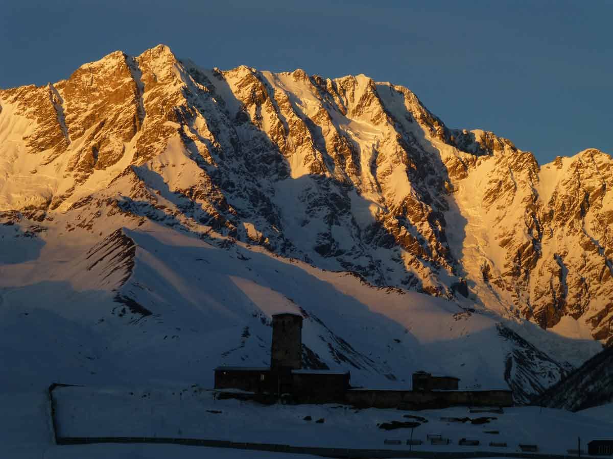 mt shkhara ushguli